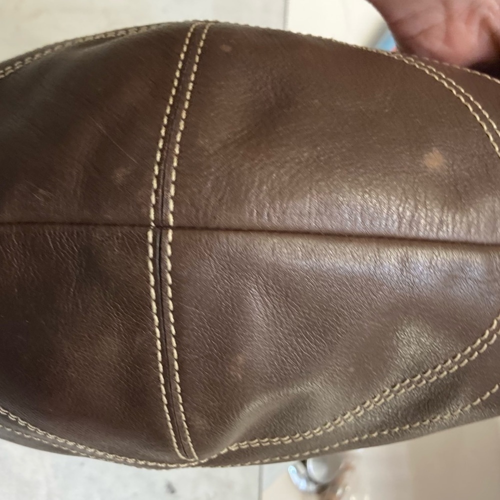 Coach 10032 brown leather large soho hobo bag - Picture 12 of 16